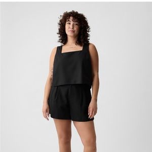 Gap linen black shorts - size 10